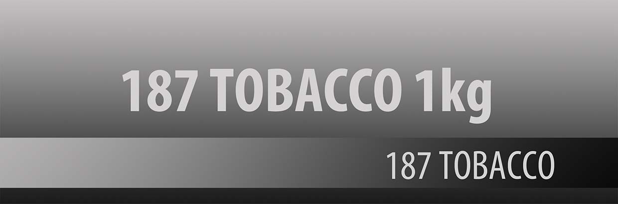 187 Tobacco 1kg